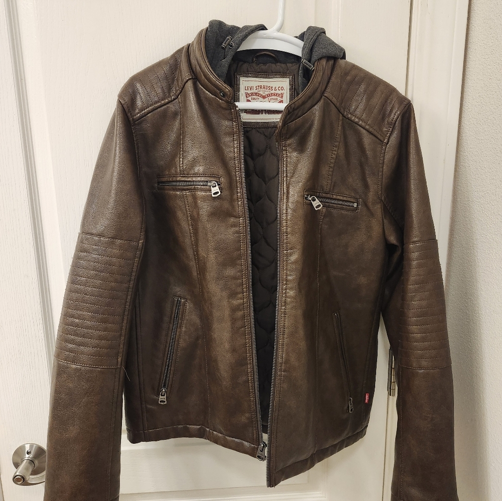 Levi's Dark Brown Leather Jacket